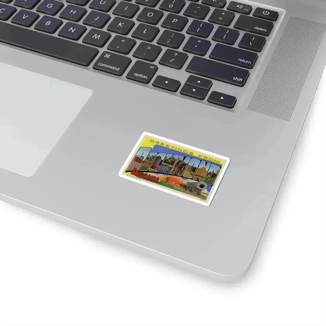 Greetings from Richmond Indiana (Greeting Postcards) STICKER Vinyl Kiss-Cut Decal - The Sticker Space
