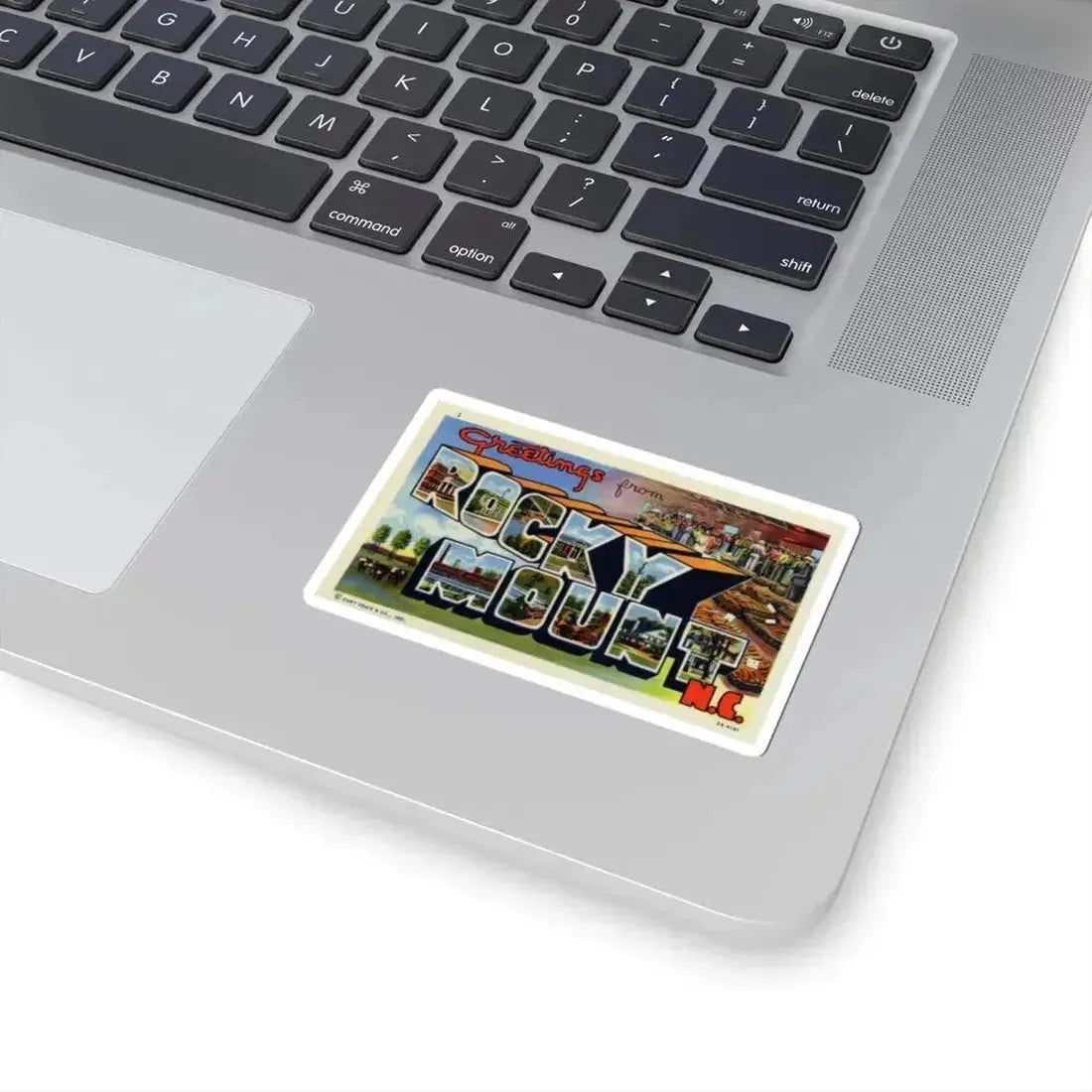 Greetings from Rocky Mount NC (Greeting Postcards) STICKER Vinyl Kiss-Cut Decal - The Sticker Space