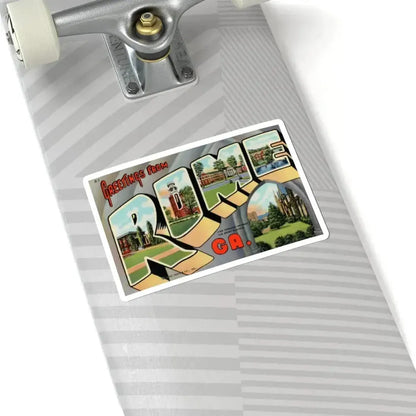 Greetings from Rome Ga (Greeting Postcards) STICKER Vinyl Kiss-Cut Decal - The Sticker Space