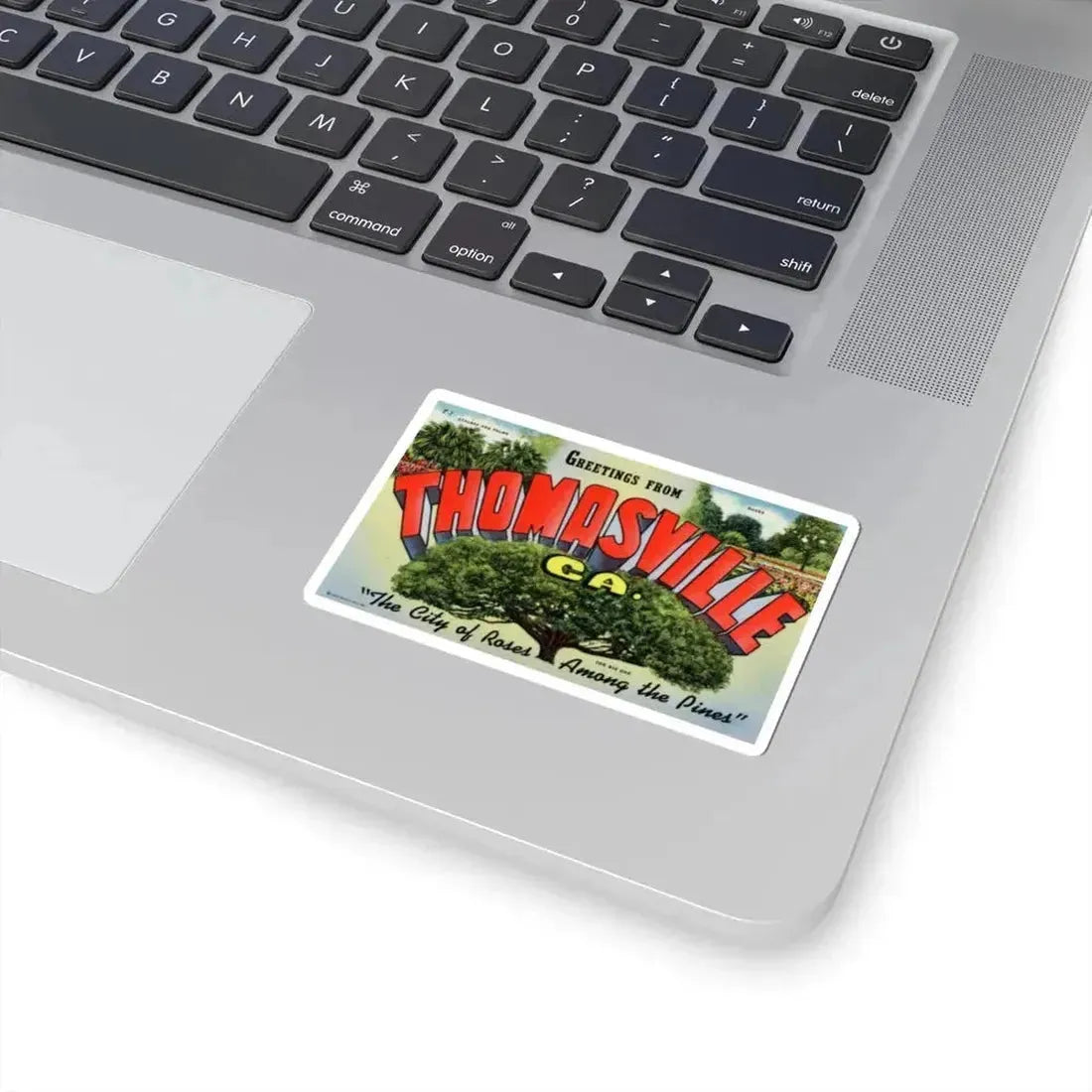 Greetings from Thomasville Ga (Greeting Postcards) STICKER Vinyl Kiss-Cut Decal - The Sticker Space