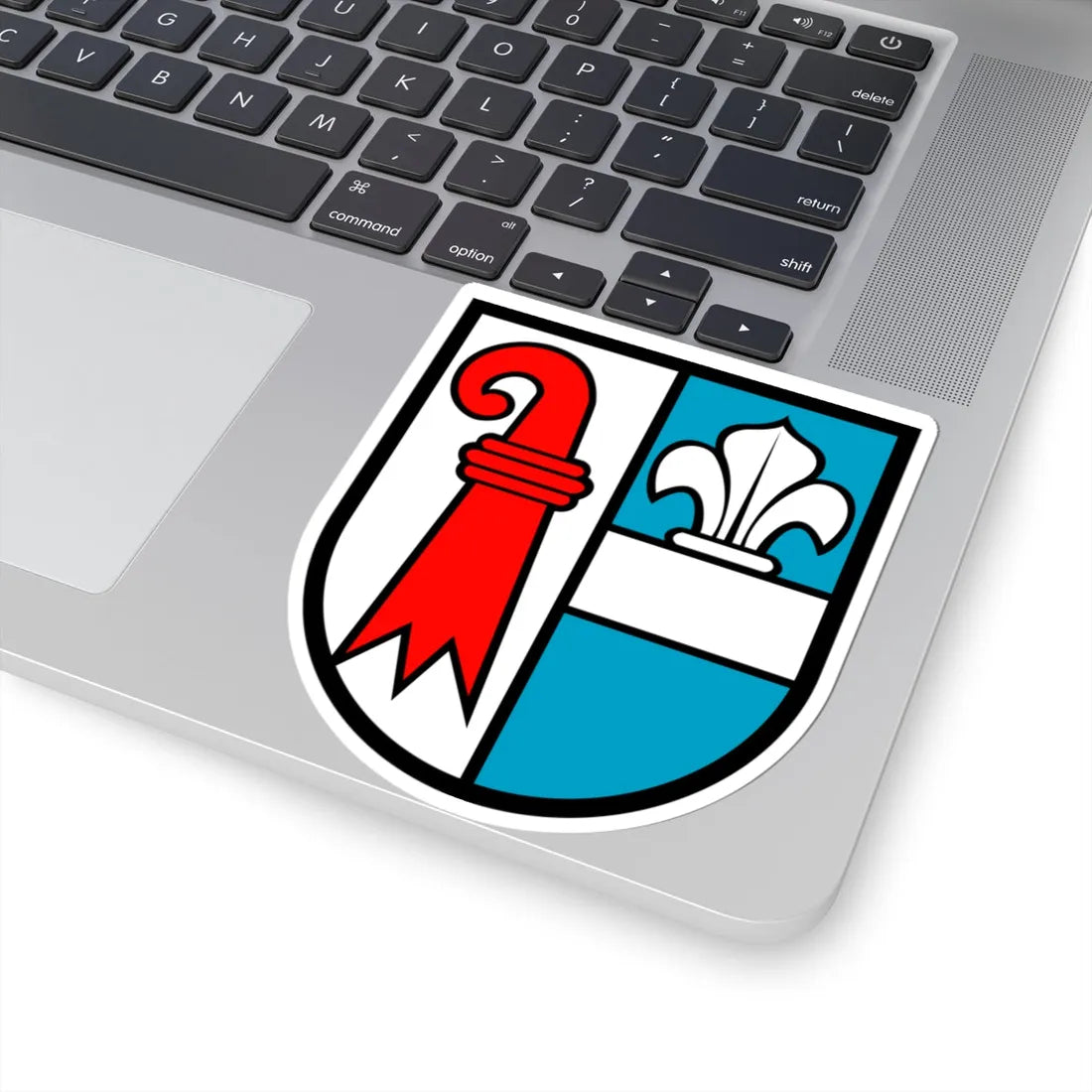 Grellingen coat of arms (Switzerland) (Coat of Arms) STICKER Vinyl Kiss-Cut Decal - The Sticker Space