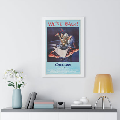 GREMLINS 1984 - Framed Movie Poster-The Sticker Space