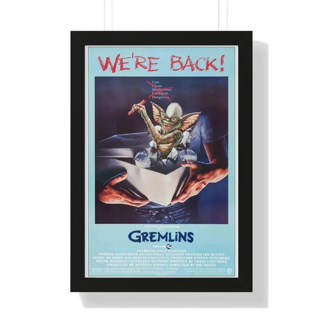 GREMLINS 1984 - Framed Movie Poster - The Sticker Space