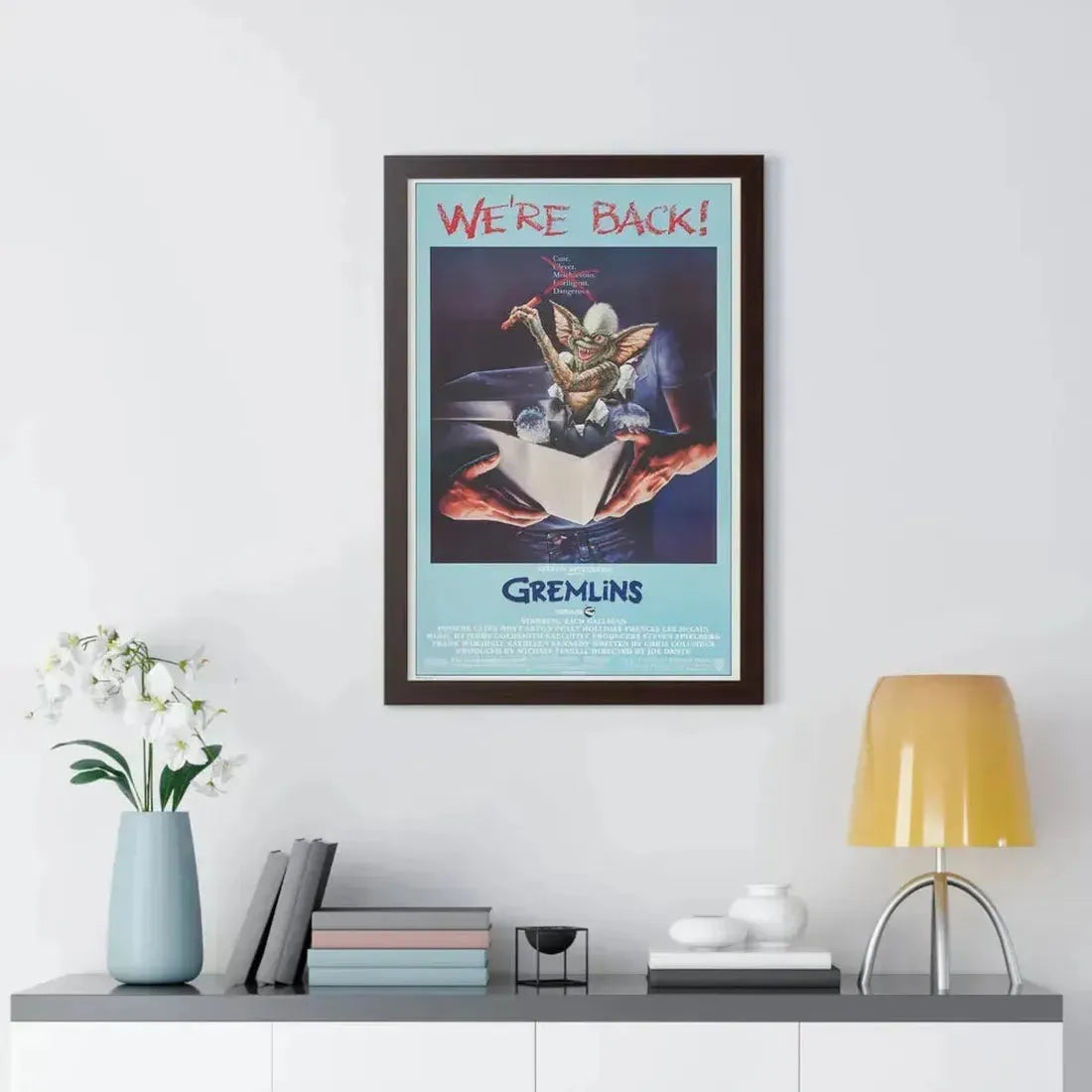 GREMLINS 1984 - Framed Movie Poster - The Sticker Space