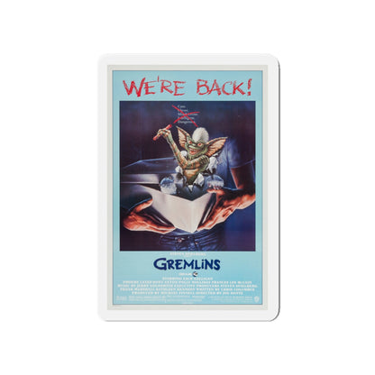 GREMLINS 1984 Movie Poster - Die-Cut Magnet-5" x 5"-The Sticker Space