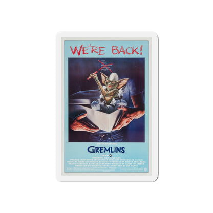 GREMLINS 1984 Movie Poster - Die-Cut Magnet-6 × 6"-The Sticker Space