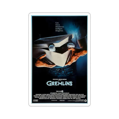 Gremlins 1984 Movie Poster STICKER Vinyl Die-Cut Decal 5 Inch - The Sticker Space