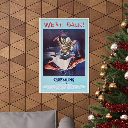 GREMLINS 1984 - Paper Movie Poster-The Sticker Space