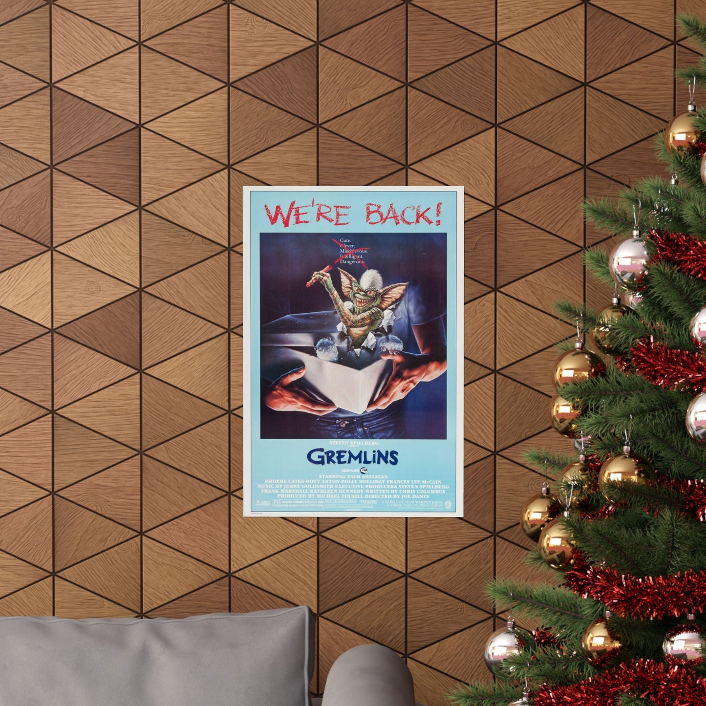 GREMLINS 1984 - Paper Movie Poster-The Sticker Space