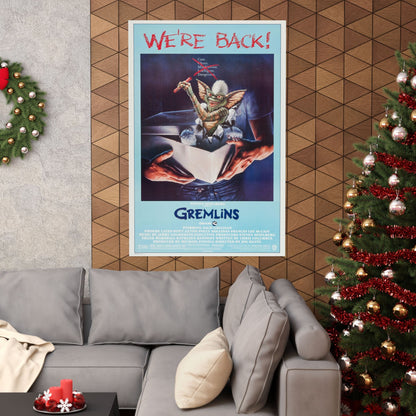 GREMLINS 1984 - Paper Movie Poster-The Sticker Space