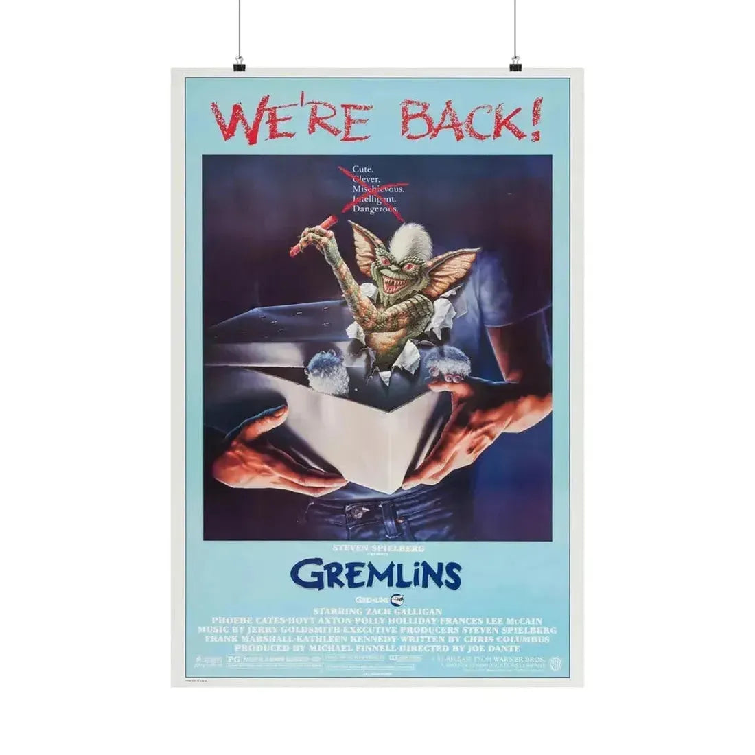 GREMLINS 1984 - Paper Movie Poster 24″ x 36″ Matte - The Sticker Space