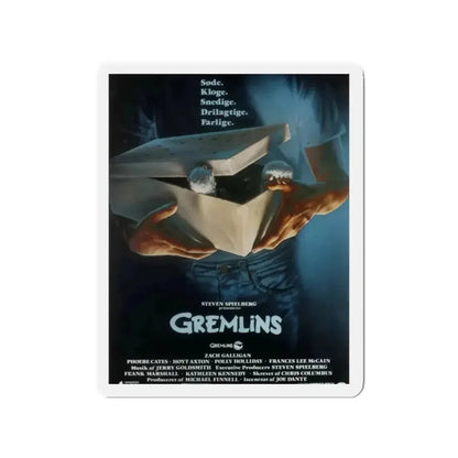 GREMLINS (DANISH) 1984 Movie Poster - Refrigerator Magnet - The Sticker Space