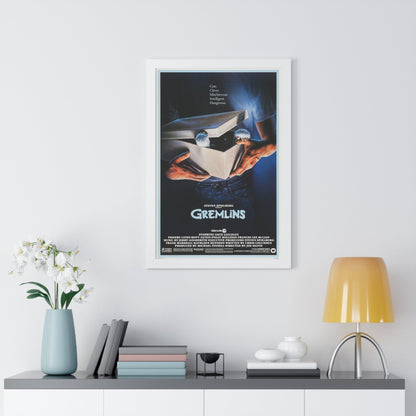 GREMLINS (TEASER) 1984 - Framed Movie Poster-The Sticker Space