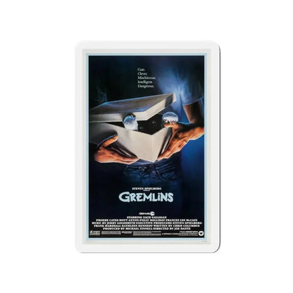 GREMLINS (TEASER) 1984 Movie Poster - Refrigerator Magnet 4 Inch - The Sticker Space