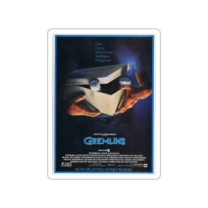 GREMLINS (TEASER) 2 1984 Movie Poster STICKER Vinyl Die-Cut Decal - The Sticker Space