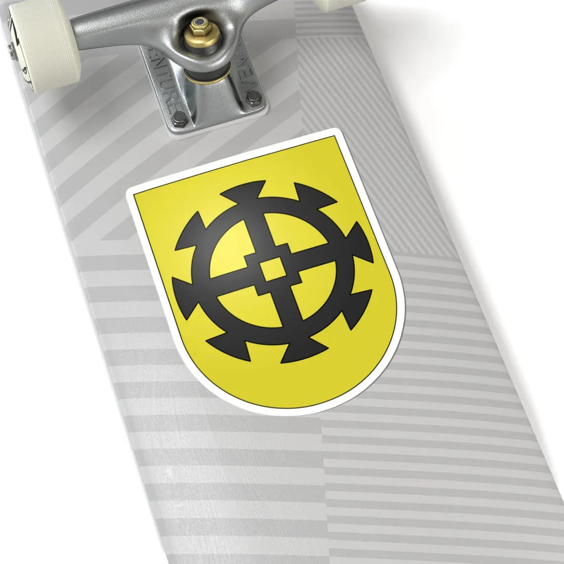 Greng-coat of arms (Switzerland) (Coat of Arms) STICKER Vinyl Kiss-Cut Decal - The Sticker Space