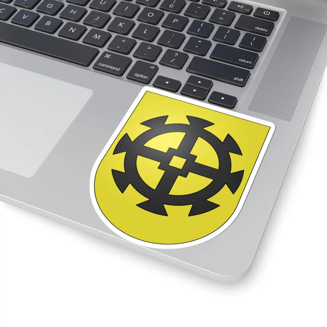 Greng-coat of arms (Switzerland) (Coat of Arms) STICKER Vinyl Kiss-Cut Decal - The Sticker Space