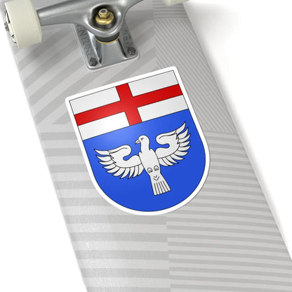 Gresso-coat of arms (Switzerland) (Coat of Arms) STICKER Vinyl Kiss-Cut Decal - The Sticker Space