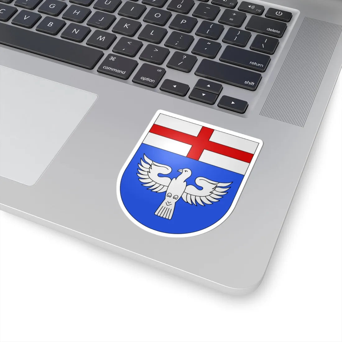 Gresso-coat of arms (Switzerland) (Coat of Arms) STICKER Vinyl Kiss-Cut Decal - The Sticker Space