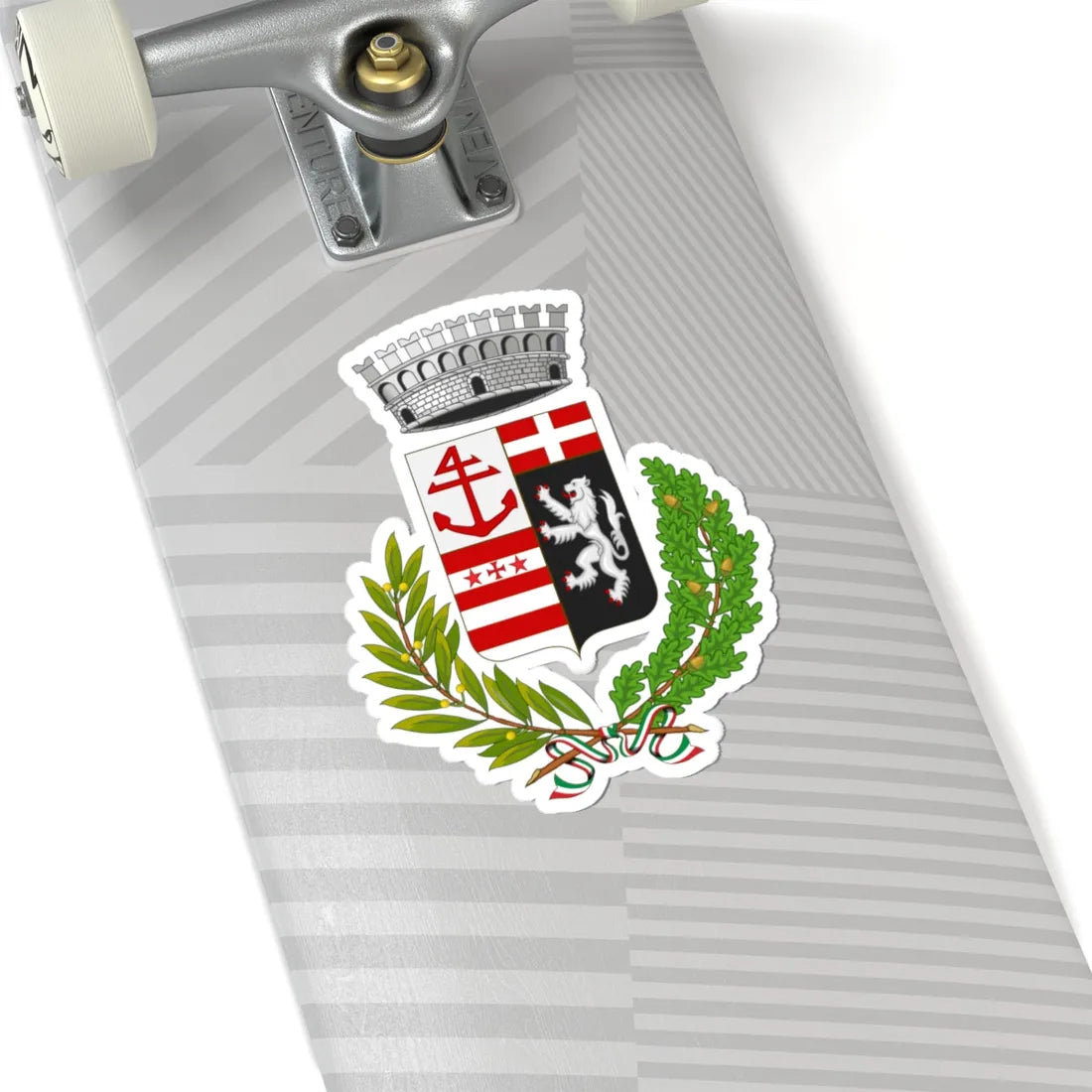Gressoney-La-Trinité-Stemma (Italy) (Coat of Arms) STICKER Vinyl Kiss-Cut Decal - The Sticker Space