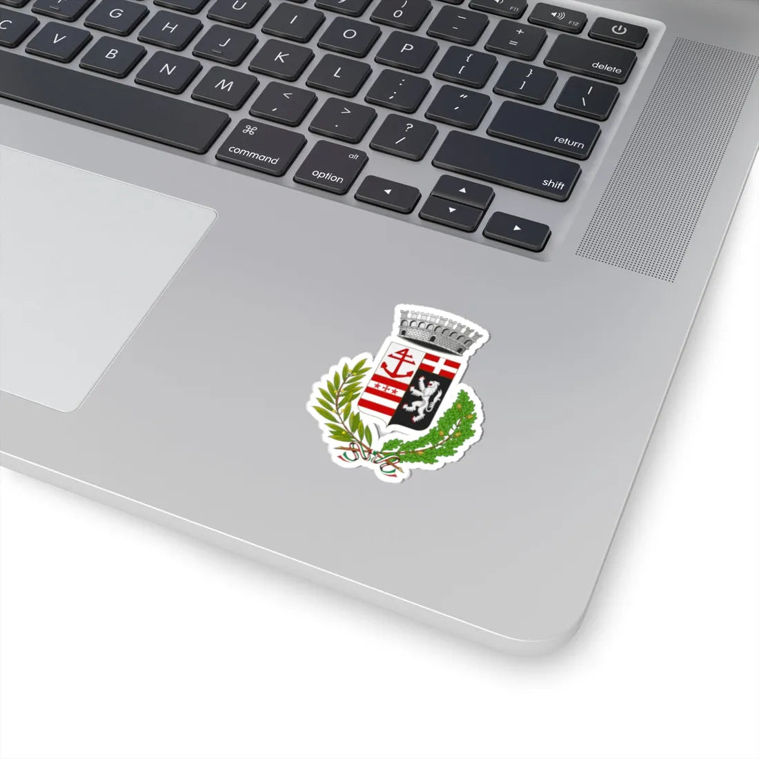 Gressoney-La-Trinité-Stemma (Italy) (Coat of Arms) STICKER Vinyl Kiss-Cut Decal - The Sticker Space