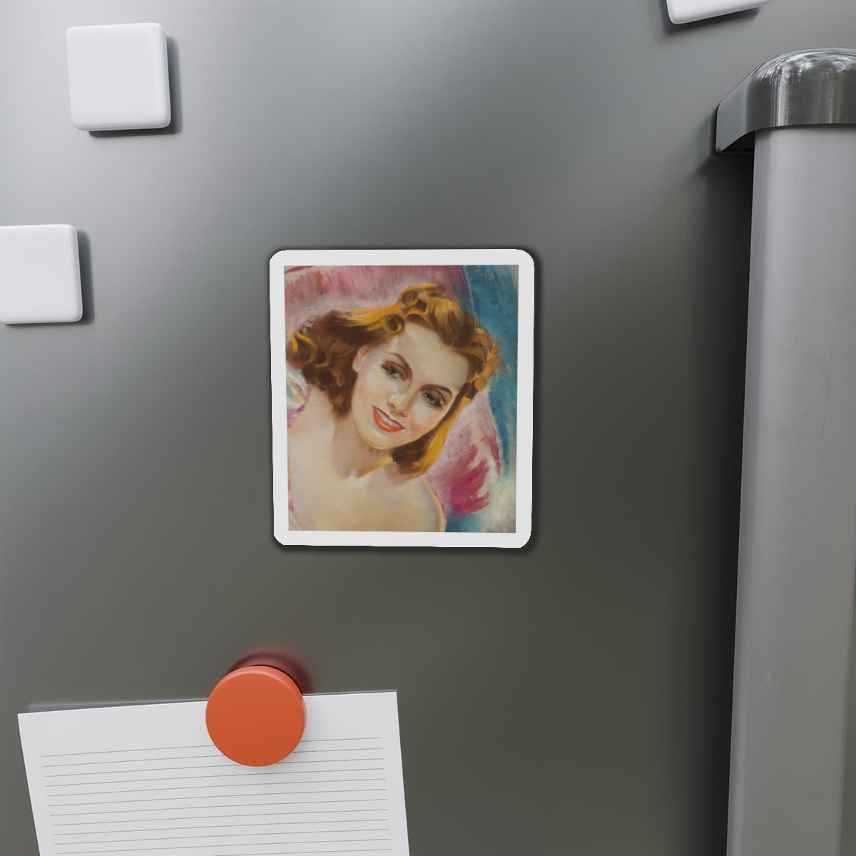 Greta Garbo (Magazine Illustration) Refrigerator Magnet