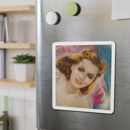 Greta Garbo (Magazine Illustration) Refrigerator Magnet