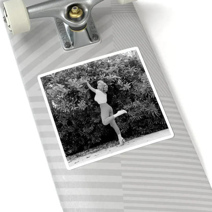 Greta Thyssen #74 (Vintage Female Icon) STICKER Vinyl Kiss-Cut Decal - The Sticker Space