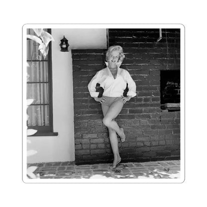 Greta Thyssen #75 (Vintage Female Icon) STICKER Vinyl Kiss-Cut Decal 4 Inch White - The Sticker Space