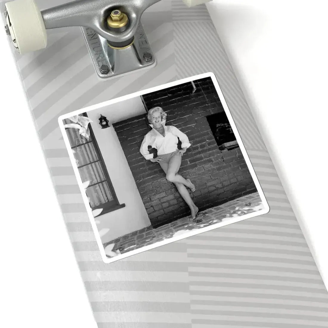 Greta Thyssen #75 (Vintage Female Icon) STICKER Vinyl Kiss-Cut Decal - The Sticker Space