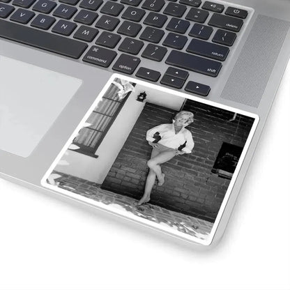 Greta Thyssen #75 (Vintage Female Icon) STICKER Vinyl Kiss-Cut Decal - The Sticker Space