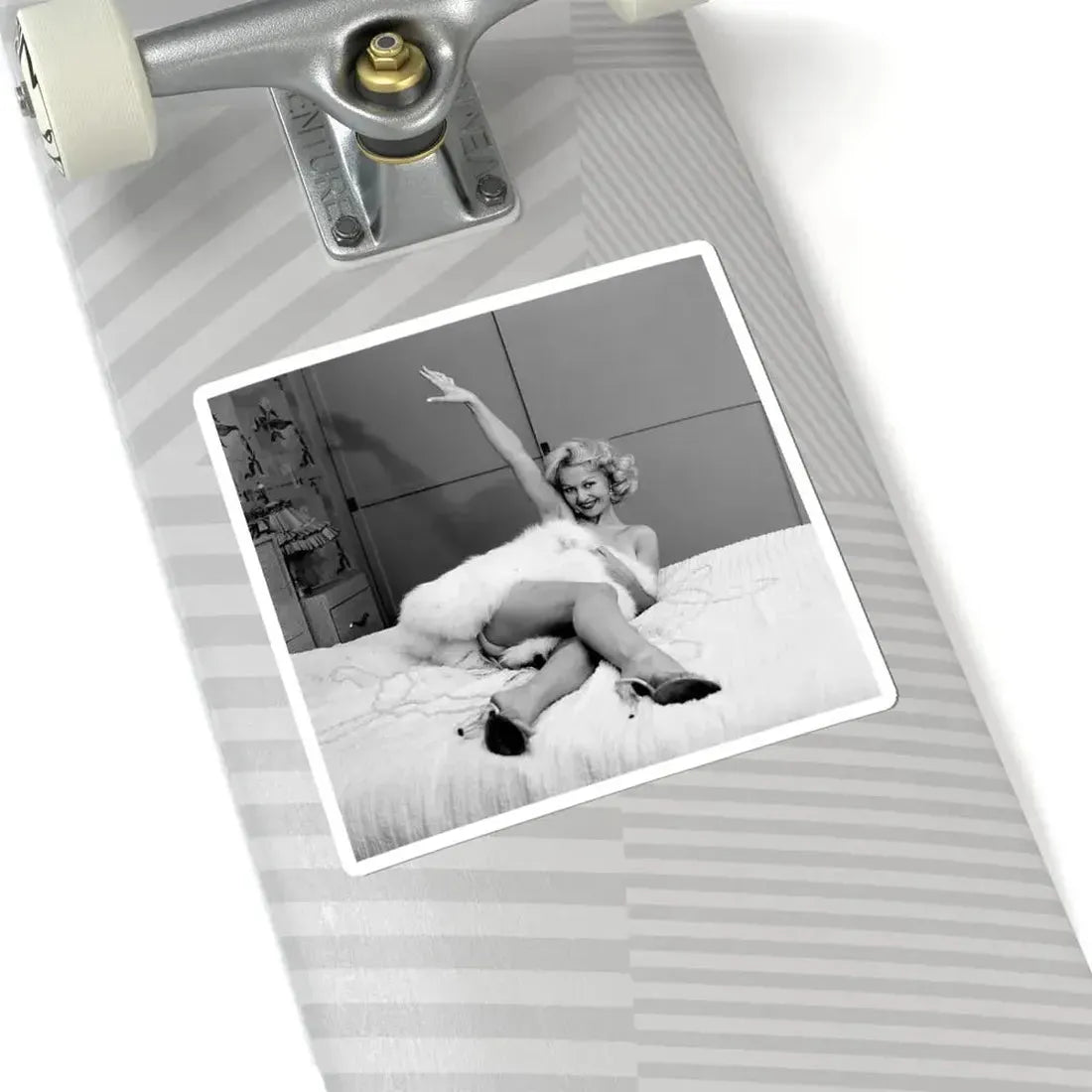 Greta Thyssen #77 (Vintage Female Icon) STICKER Vinyl Kiss-Cut Decal - The Sticker Space