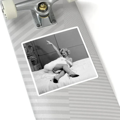 Greta Thyssen #77 (Vintage Female Icon) STICKER Vinyl Kiss-Cut Decal - The Sticker Space