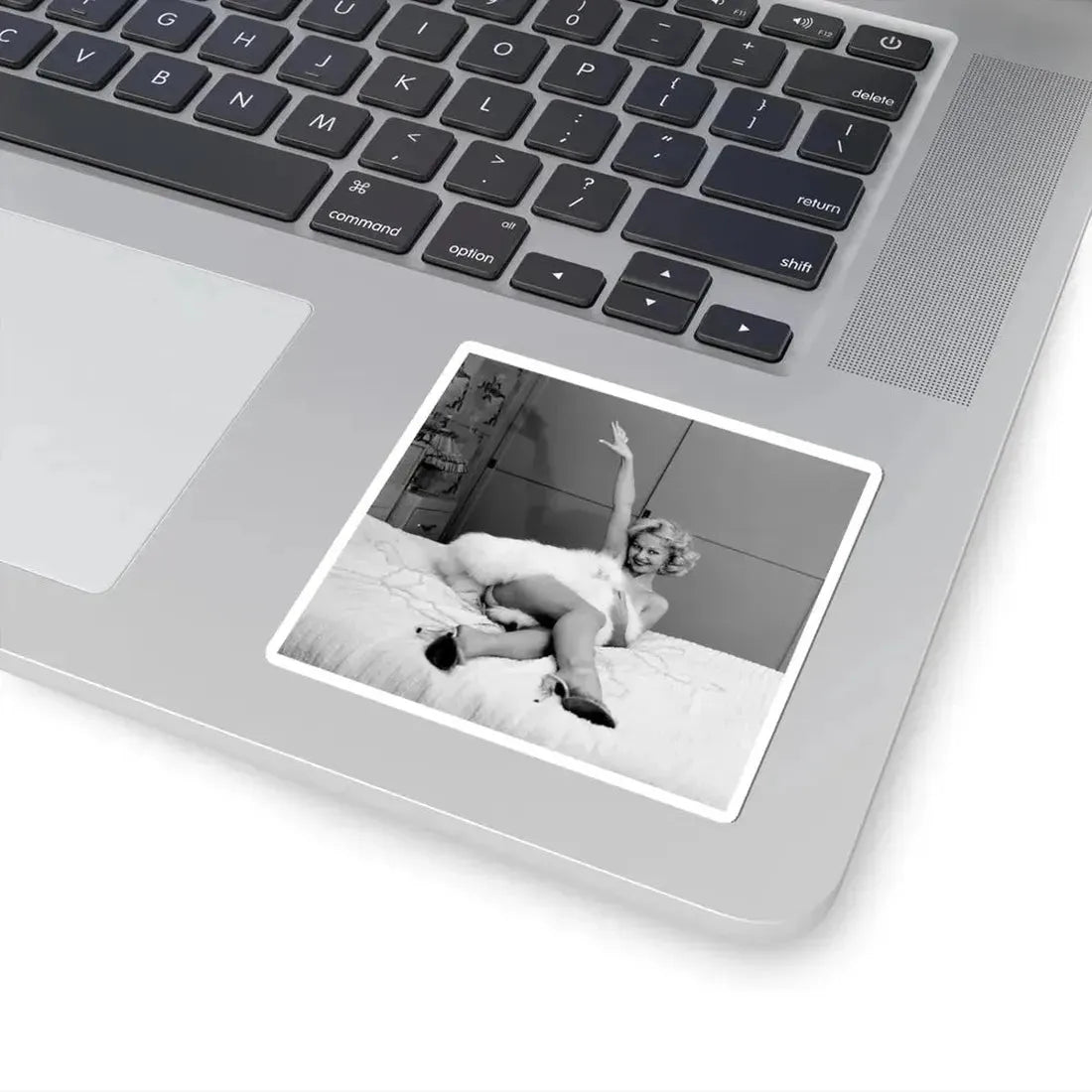 Greta Thyssen #77 (Vintage Female Icon) STICKER Vinyl Kiss-Cut Decal - The Sticker Space