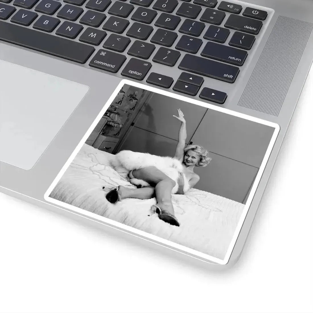 Greta Thyssen #77 (Vintage Female Icon) STICKER Vinyl Kiss-Cut Decal - The Sticker Space