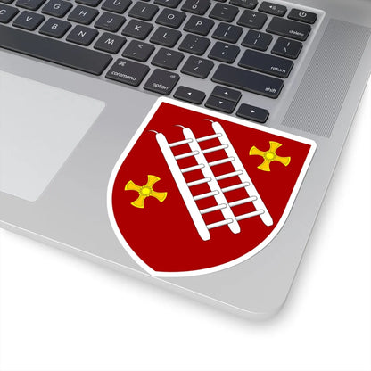 Grey College Durham arms (England) (Coat of Arms) STICKER Vinyl Kiss-Cut Decal - The Sticker Space