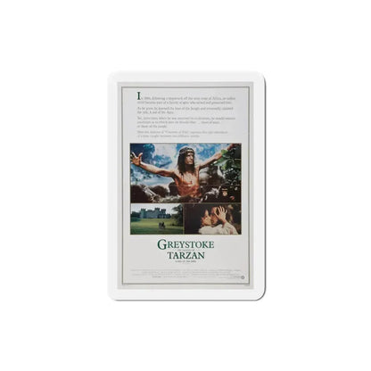 Greystoke The Legend of Tarzan, Lord of the Apes 1984 Movie Poster Refrigerator Magnet 3 Inch - The Sticker Space