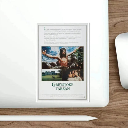 Greystoke The Legend of Tarzan, Lord of the Apes 1984 Movie Poster STICKER Vinyl Die-Cut Decal - The Sticker Space