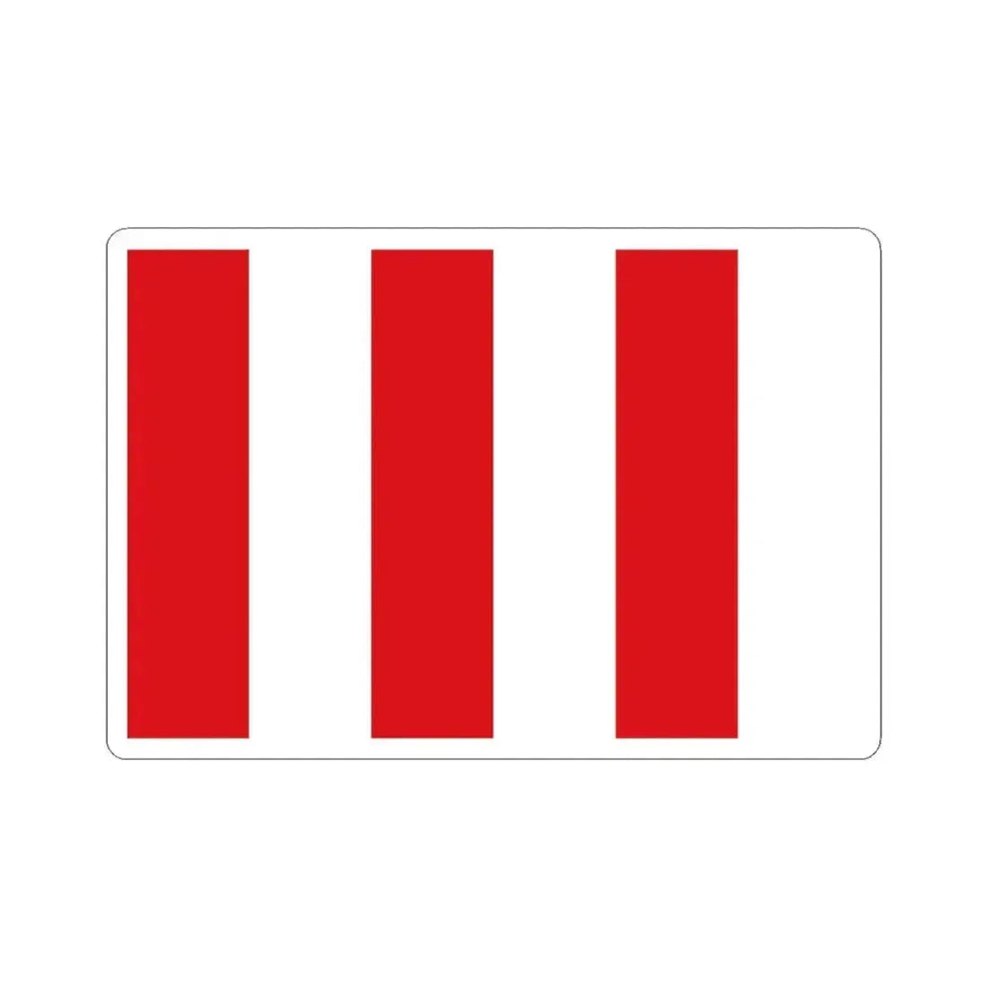 Grez-Doiceau Belgium (Belgium) STICKER Vinyl Kiss-Cut Decal 3 Inch White - The Sticker Space