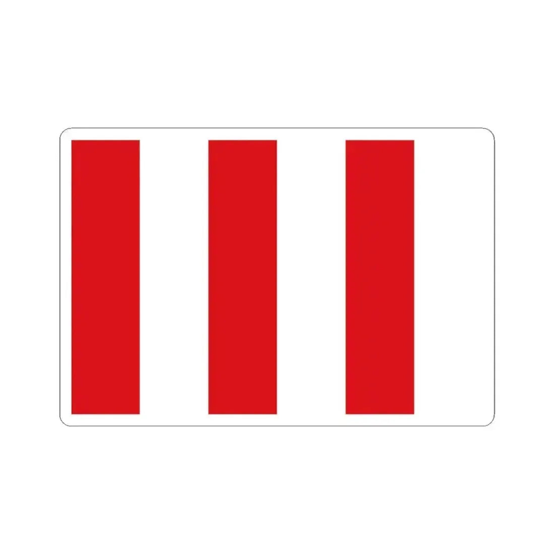 Grez-Doiceau Belgium (Belgium) STICKER Vinyl Kiss-Cut Decal 4 Inch White - The Sticker Space