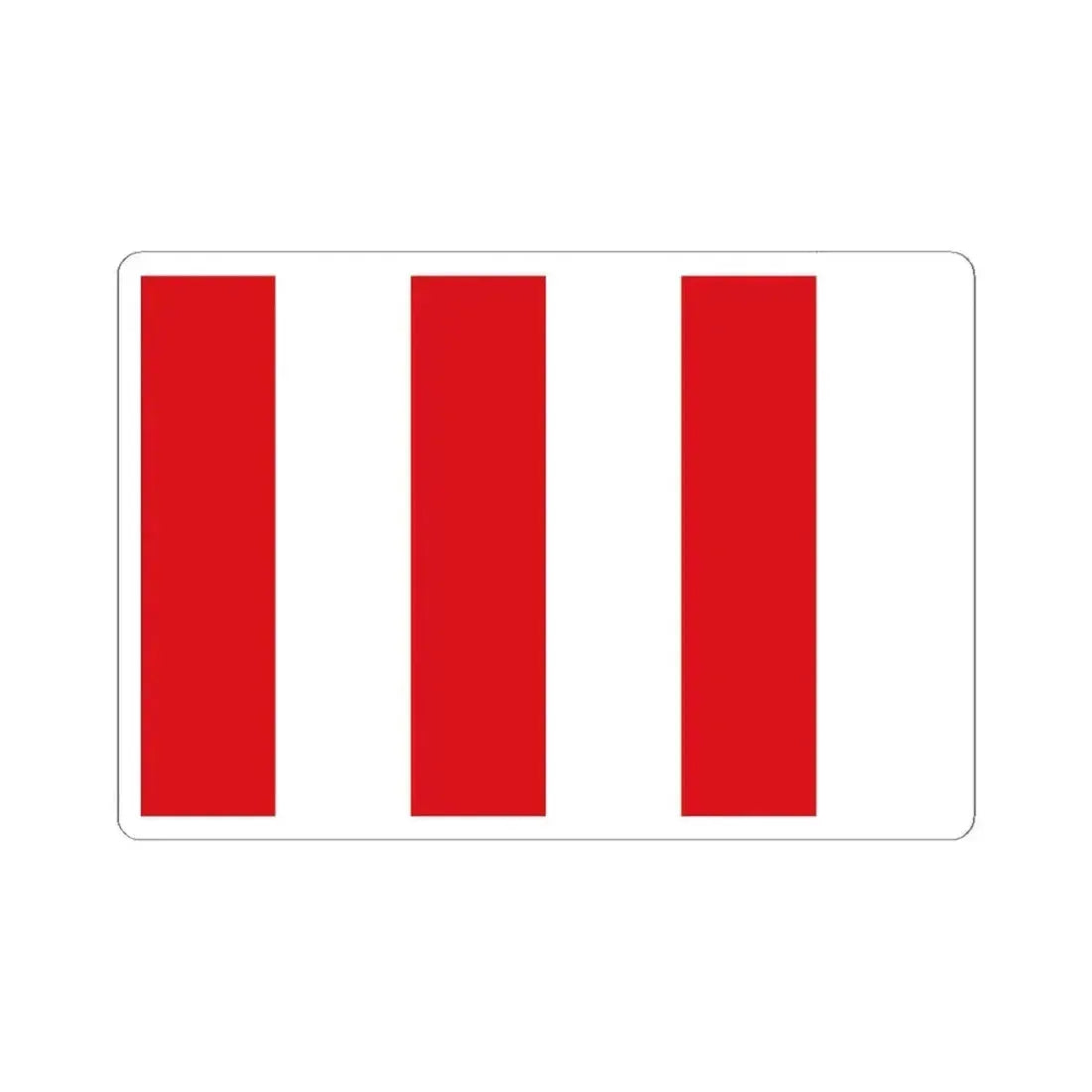 Grez-Doiceau Belgium (Belgium) STICKER Vinyl Kiss-Cut Decal 6 Inch White - The Sticker Space