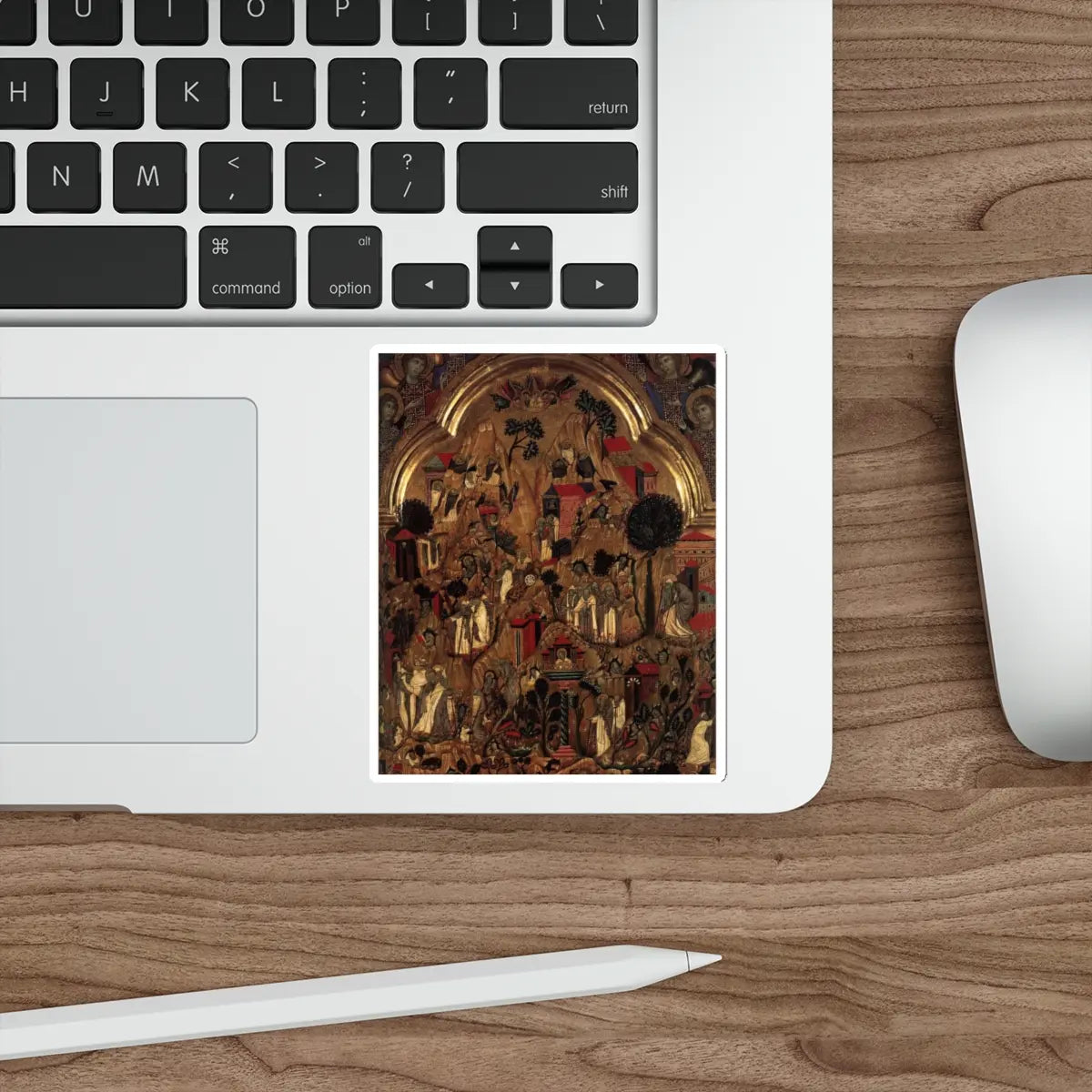SKU:13321199180568170880 Sticker types:White Shape:Die-Cut Sizes:4" × 4"