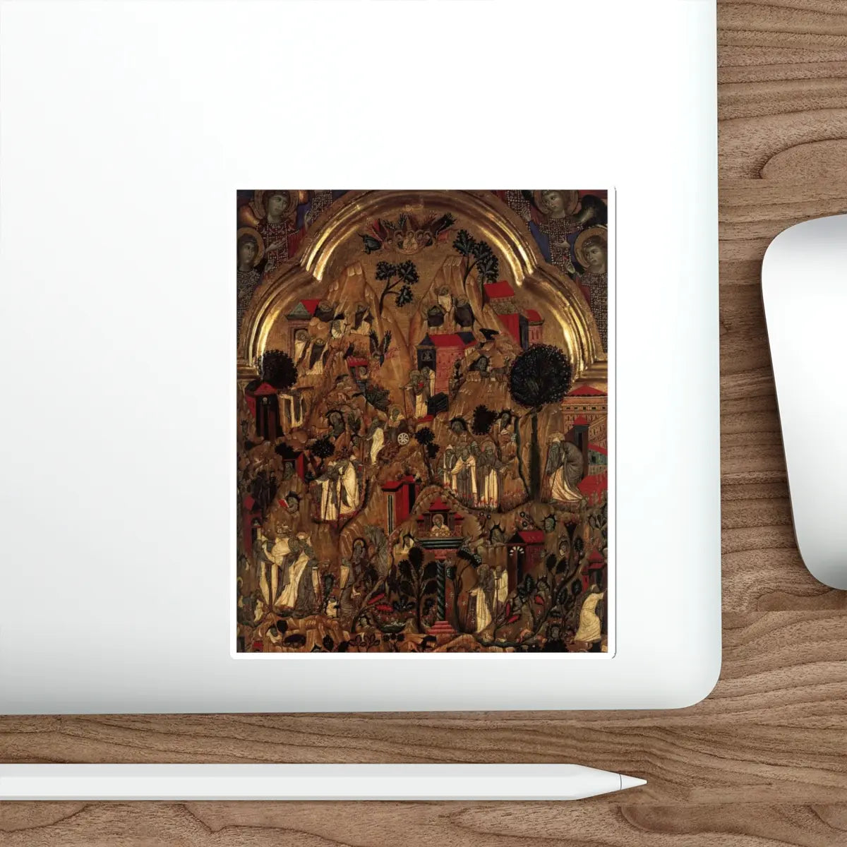 SKU:27709180007944966687 Sticker types:White Shape:Die-Cut Sizes:5" × 5"