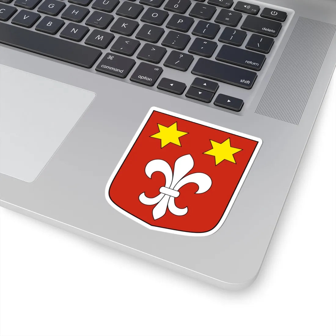 Grimisuat-blazon (Switzerland) (Coat of Arms) STICKER Vinyl Kiss-Cut Decal - The Sticker Space