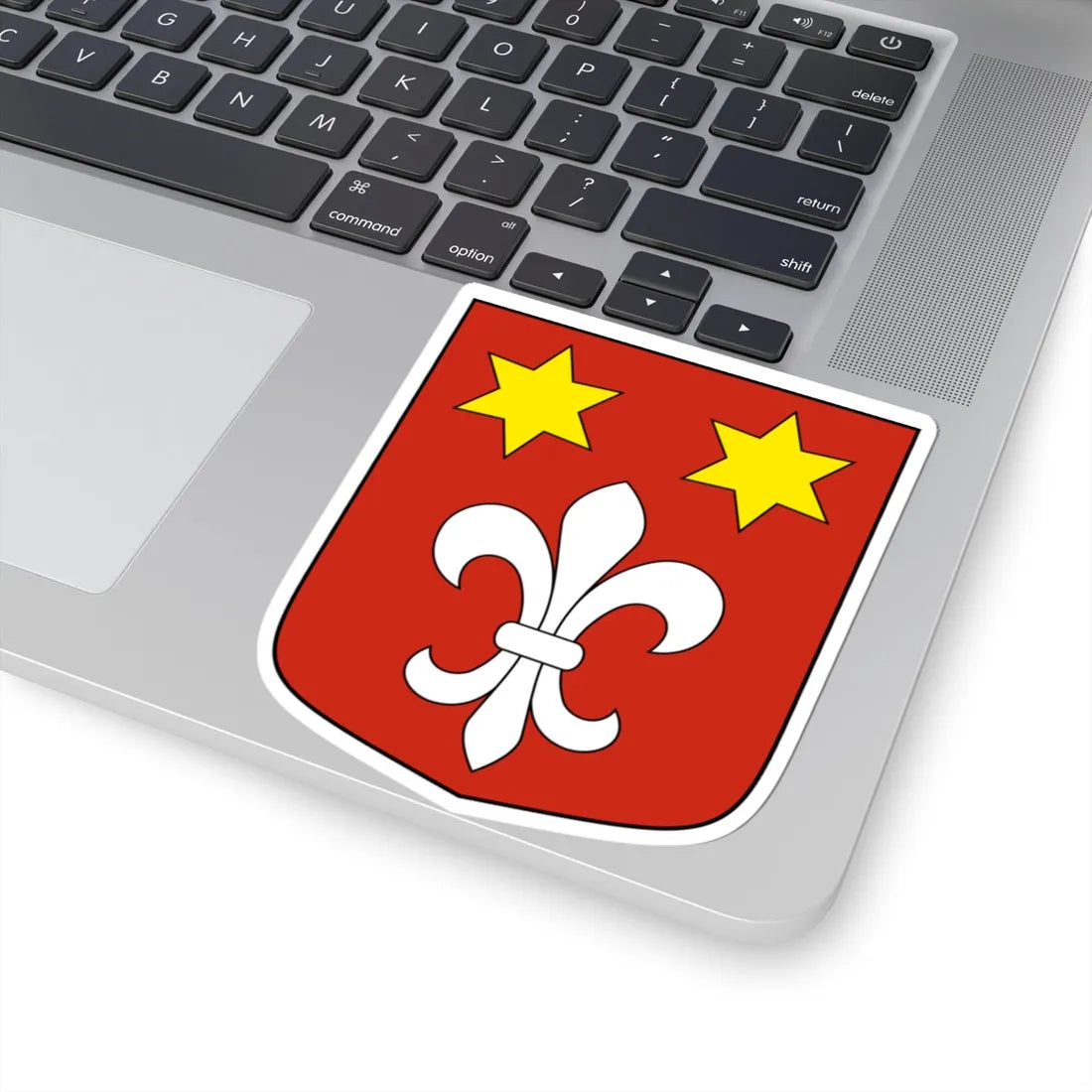 Grimisuat-blazon (Switzerland) (Coat of Arms) STICKER Vinyl Kiss-Cut Decal - The Sticker Space