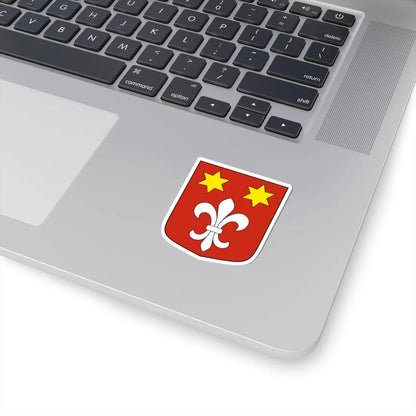 Grimisuat-blazon (Switzerland) (Coat of Arms) STICKER Vinyl Kiss-Cut Decal - The Sticker Space