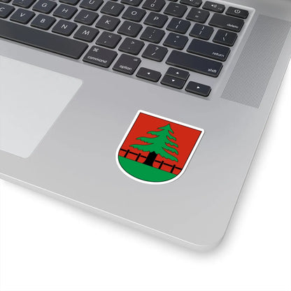Grindel-blazon (Switzerland) (Coat of Arms) STICKER Vinyl Kiss-Cut Decal - The Sticker Space