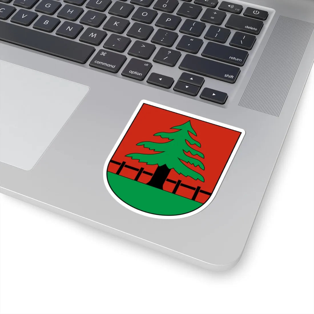 Grindel-blazon (Switzerland) (Coat of Arms) STICKER Vinyl Kiss-Cut Decal - The Sticker Space