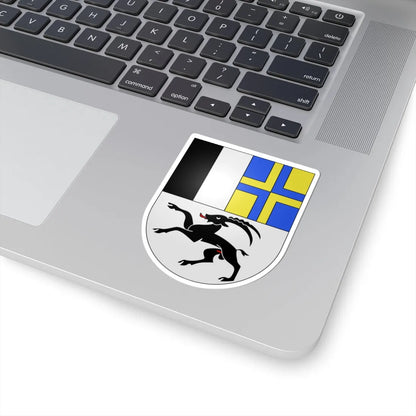 Grisons-coat of arms (Switzerland) (Coat of Arms) STICKER Vinyl Kiss-Cut Decal - The Sticker Space