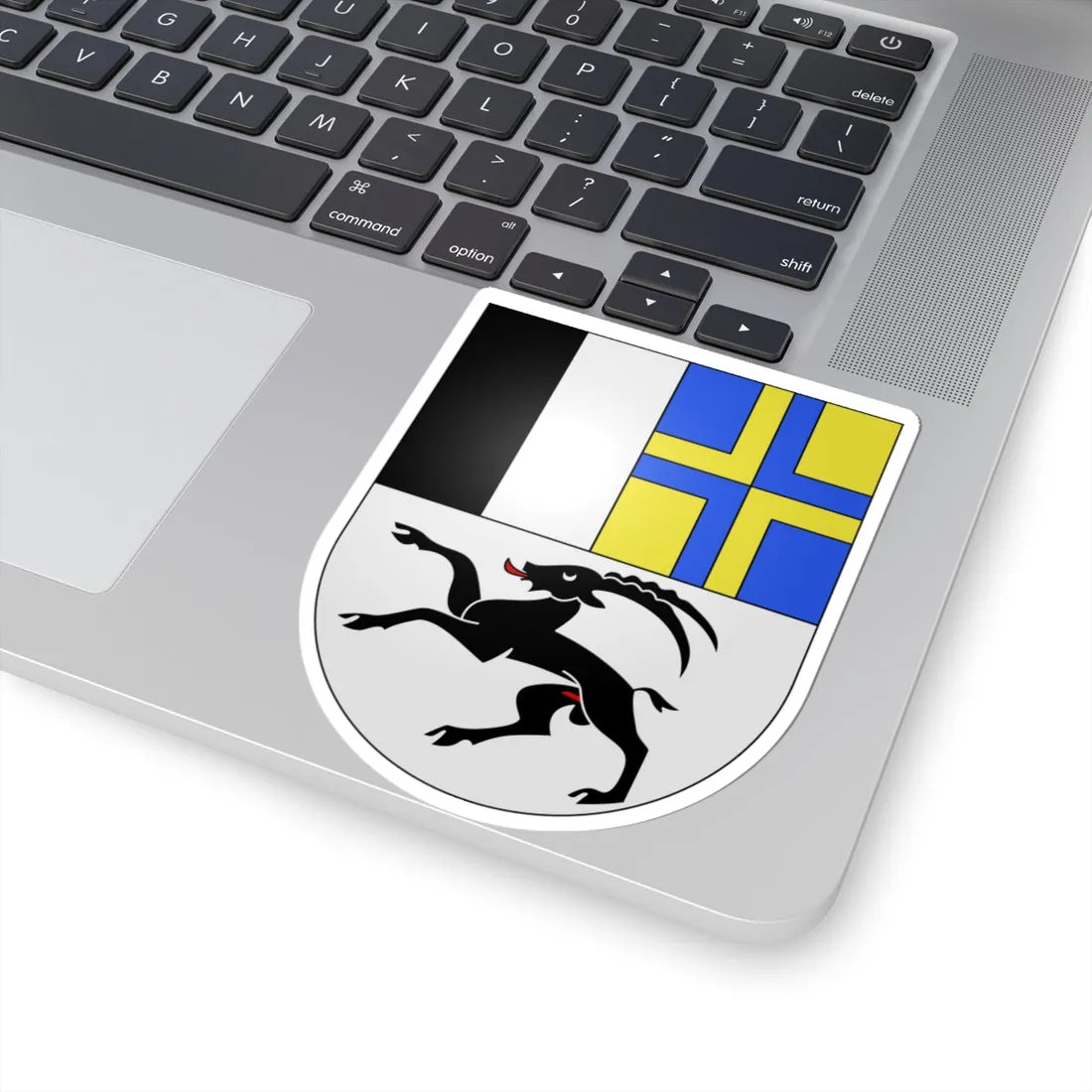Grisons-coat of arms (Switzerland) (Coat of Arms) STICKER Vinyl Kiss-Cut Decal - The Sticker Space